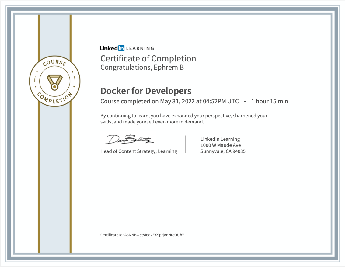Docker for Developers